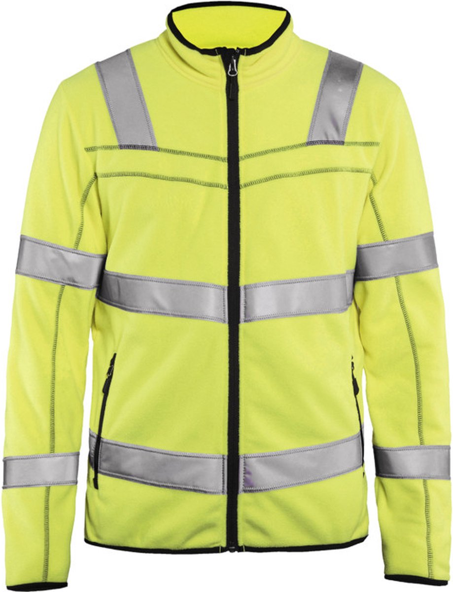 Blåkläder 4941-1010 Microfleecevest High Vis Geel maat XXL