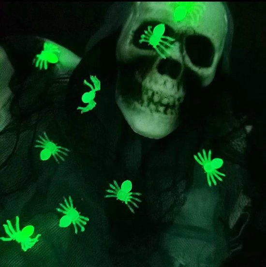 Foto: Akyol nep spinnen glow in the dark spinnen 30 stuks spinnen glow in the dark nep spinnen glow in the dark lichtgevende spinnen sinterklaas cadeau spinnen versiering halloween griezel kerstcadeau spinnen halloween halloween versi