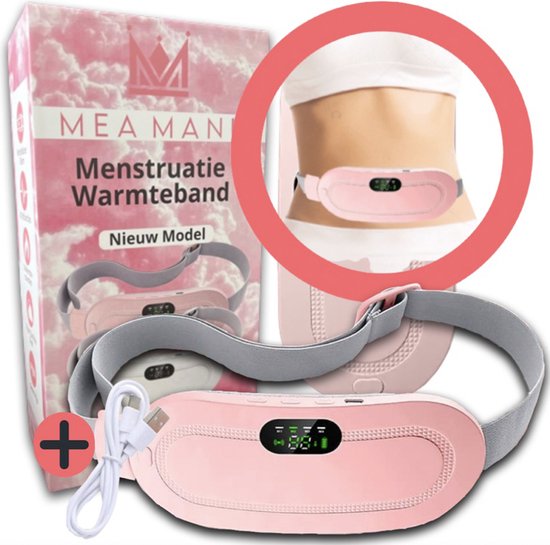Mea Manu® Elektrische kruik Menstruatie Warmteband