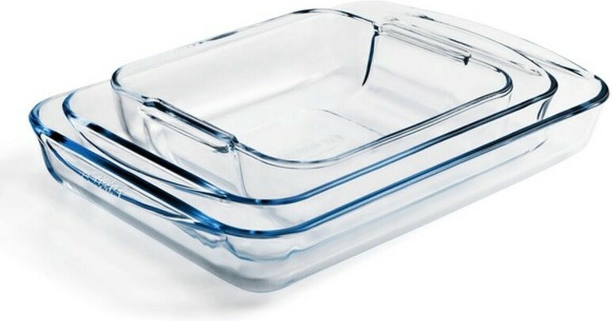 PYREX - MAGIC - Plat a four rectangulaire en métal 26*19m - La Poste