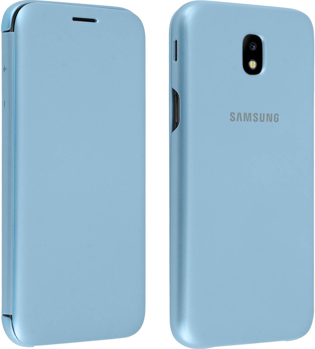 Samsung flip wallet - blauw - voor Samsung Galaxy J5 2017