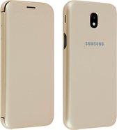 Samsung flip wallet - goud - voor Samsung Galaxy J5 2017