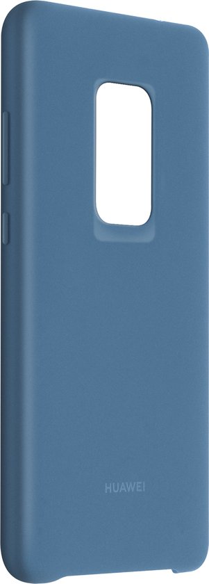Silicon Case Hoesje Huawei Mate 20 - Blauw