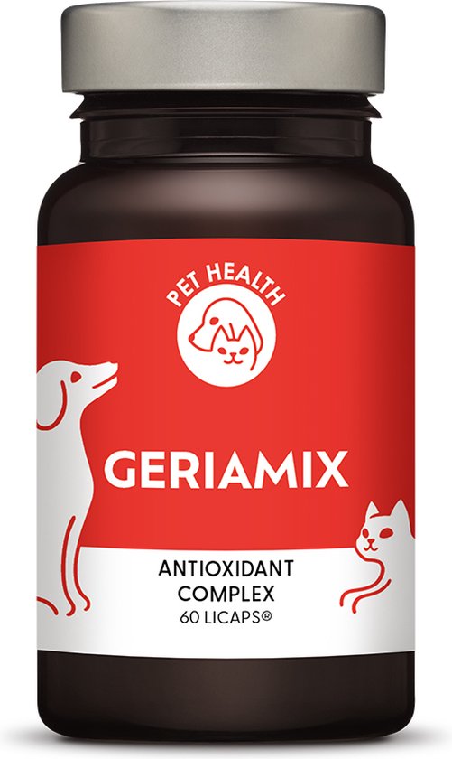 Pet Health Geriamix® 60 capsules Antioxidant met astaxanthine
