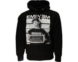 foto van Eminem Slim Shady Mugshot Hoodie Trui - Officiële Merchandise - S