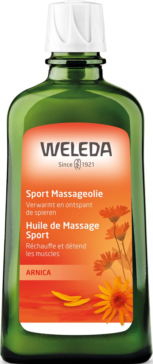 WELEDA - Sport Massageolie - Arnica - 200ml - 100% natuurlijk - Weleda