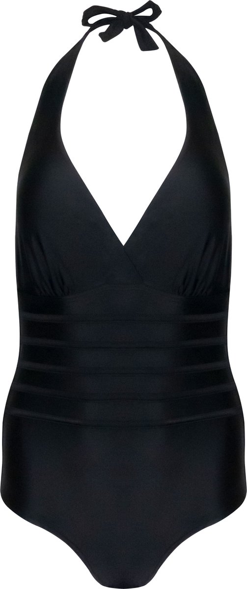 MAGIC Bodyfashion Halter Swimsuit Dames Badpak Zwart - Maat M