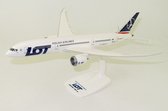 LOT Polish Airlines schaalmodel Boeing vliegtuig 787-9 schaal 1:200 lengte 31,5cm