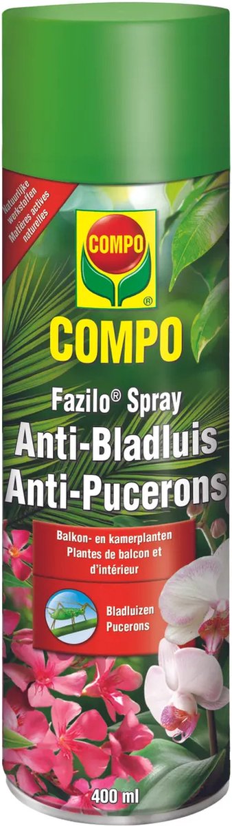 COMPO Fazilo Spray Anti-Bladluis - gebruiksklare insectenbestrijder -  natuurlijke... | bol