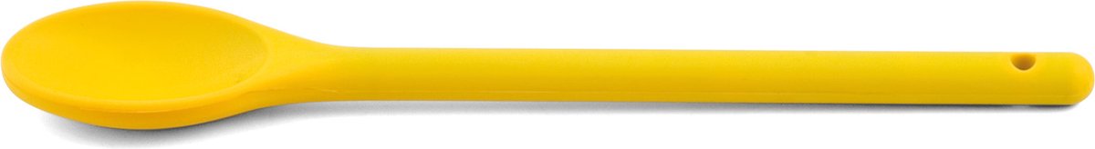 Karl Weis - Siliconen lepel hittebestendig 30 cm - geel