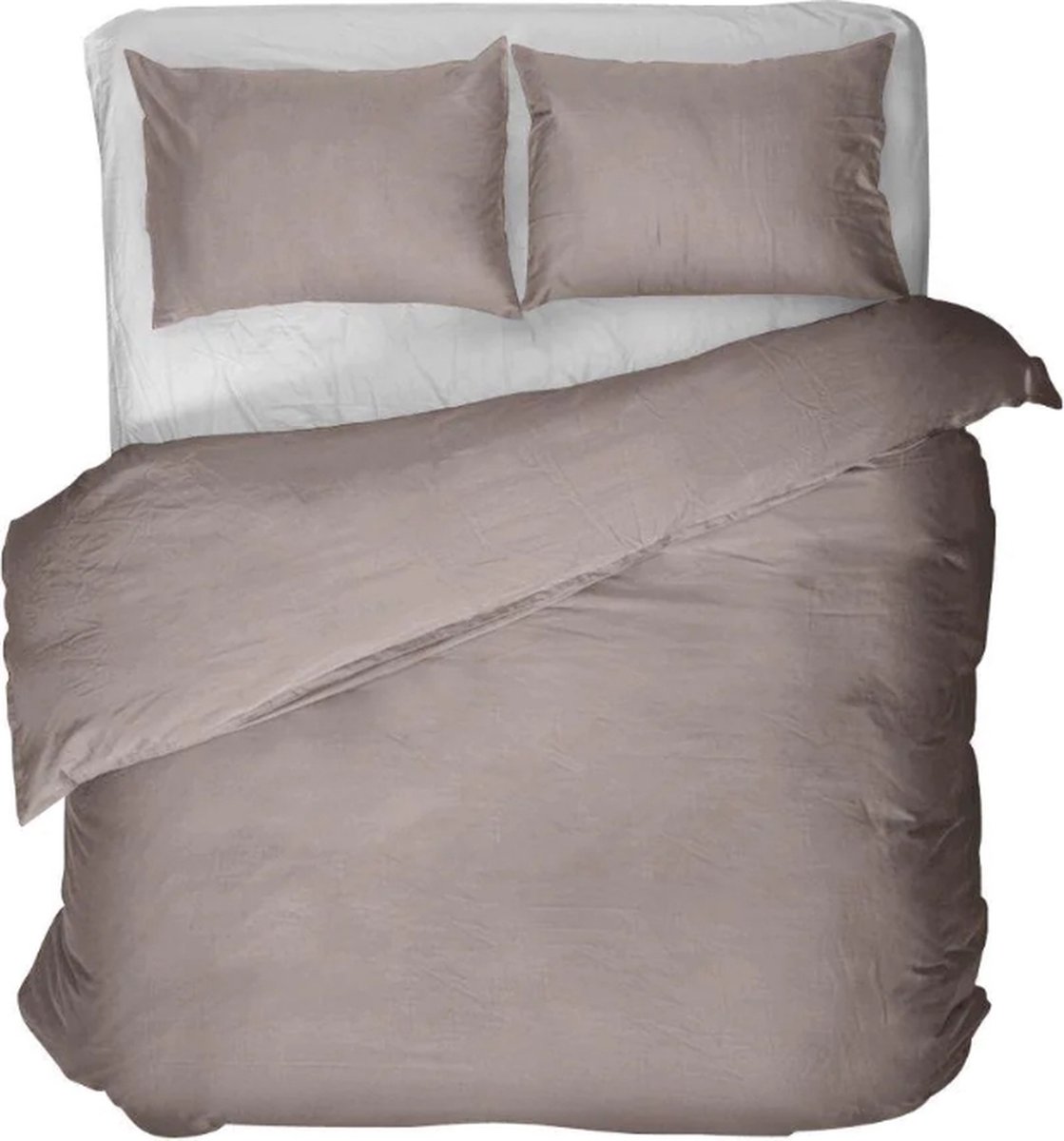Doubledry Dekbedovertrek 100% Natuurlijk Katoen - Eenpersoons 140x200 220 Cm 1 68eceefa467ea0148d0db405