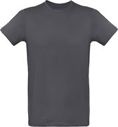 T-shirt met ronde hals 'Organic Inspire Plus'/men Donkergrijs - L