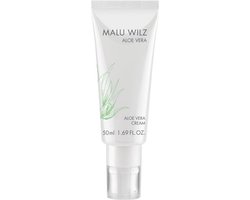 Malu Wilz - Aloë Vera - Aloë Vera Cream - Aloë Vera Crème - 50 ml - Vegan - 24 uur crème - dag en nacht crème