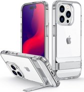 Geschikt voor ESR Apple iPhone 14 Pro Max Air Shield Boost Hoesje Kickstand Transparant