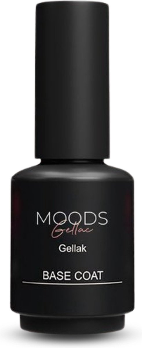 Goedkoopste Moods Gellac - Base Coat - Nagellak - Gellak Starterspakket - Nagels - Gellak Set - 15 ML