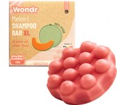 WONDR shampoo bar - Sweet Melon - Gevoelige hoofdhuid - Alle haartypes - Hydraterend - Sulfaatvrij - XL - 110g
