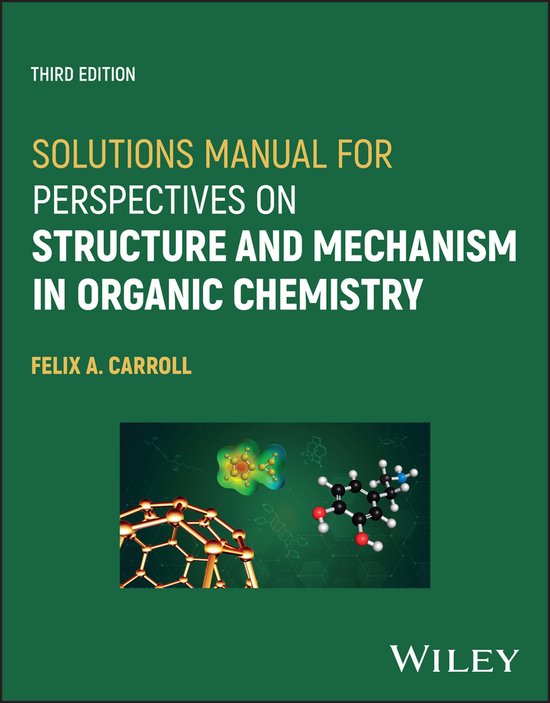 Solutions Manual for Perspectives on Structure and Mechanism ... - cover