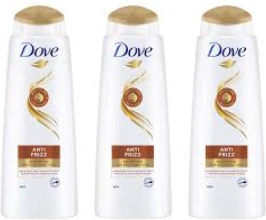 Dove Shampoo - Nourishing Oil Care - Anti Frizz - 3 x 250 ml