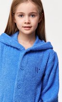 Woody - Unisex badjas - blauw - 14 jaar