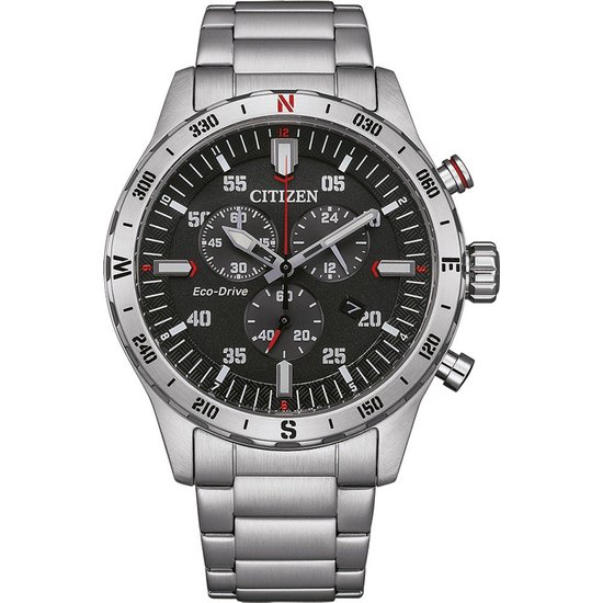 Montre pour homme Citizen avec chronographe et Eco- Drive AT2520-89E