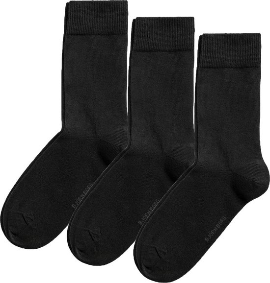 Björn Borg core 3P sokken zwart - 36-40