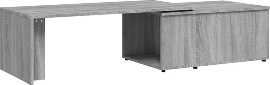vidaXL-Salontafel-150x50x35-cm-bewerkt-hout-grijs