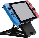 Opvouwbare standaard geschikt voor Nintendo Switch Verstelbaar Houder Zwart