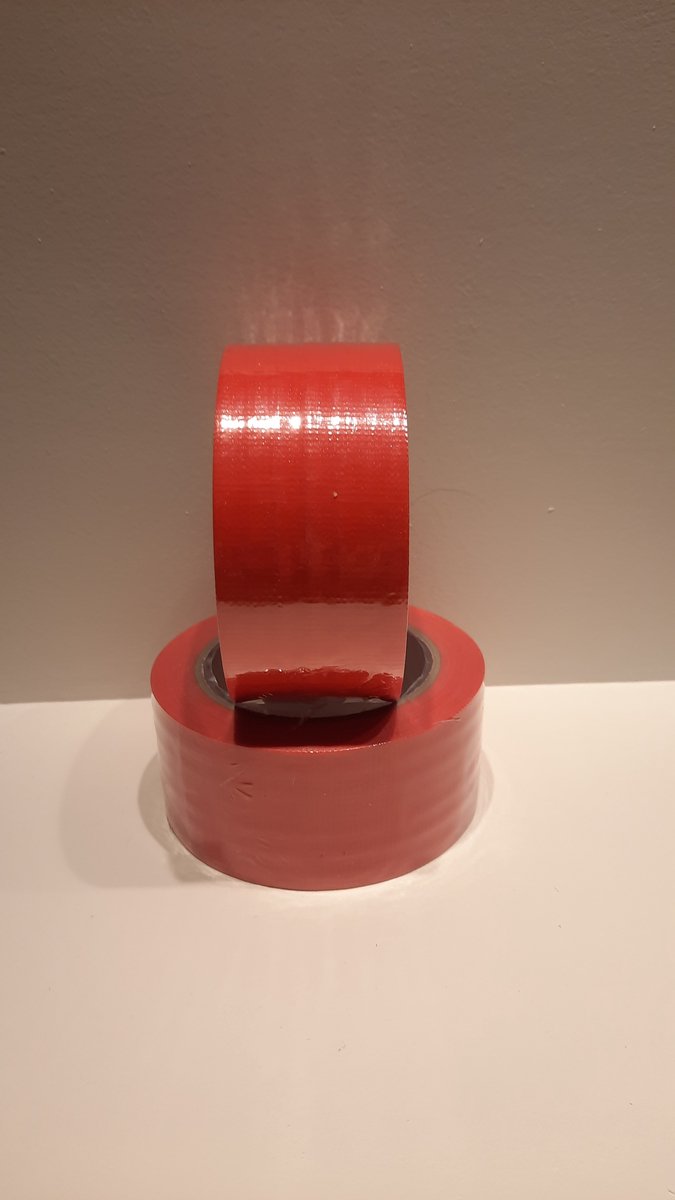 20 x Duct Tape / Keim Tape Rood 48mm x 33m