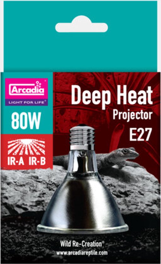 Arcadia Deep Heat Projector 80 Watt
