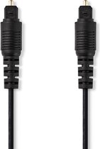 Optische Audiokabel TosLink Male | TosLink Male | 2.00 m | Rond | PVC | Zwart