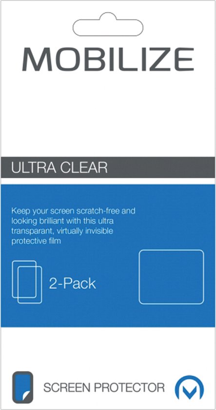 Mobilize Clear 2-pack Screen Protector Apple iPhone 5S Front and Back pack