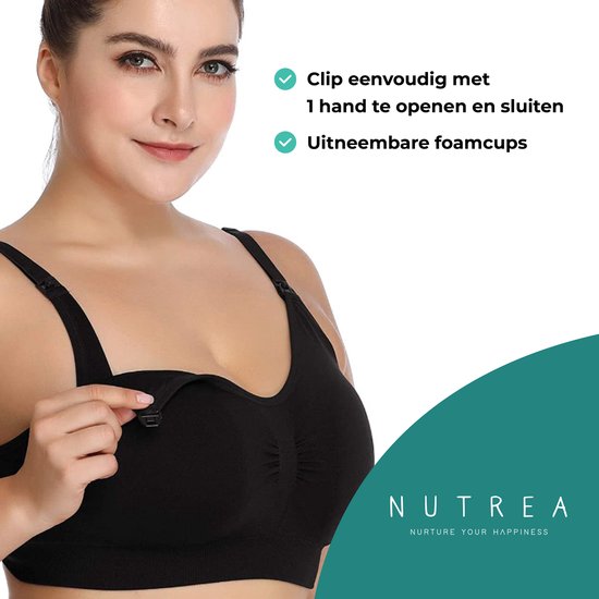 Nutrea N3 – Soutien-gorge d'allaitement – Soutien-gorge de maternité – Sans  couture –