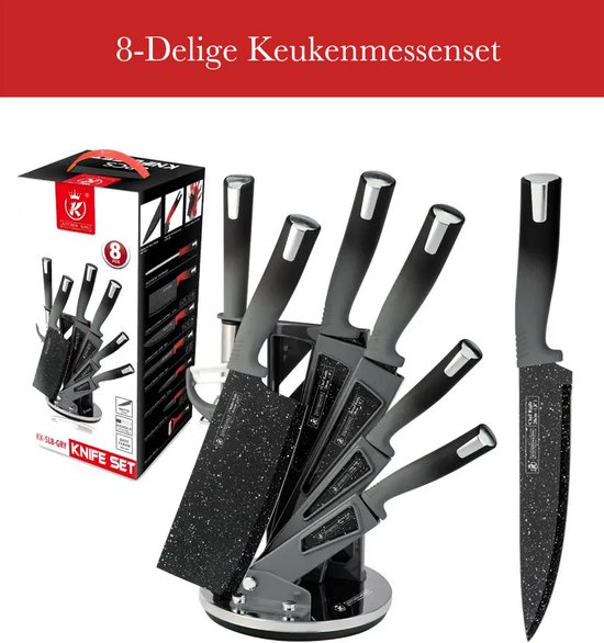 Aiguiseur De Couteaux Oliver's Kitchen 3 étapes - Pour Couteaux Et Ciseaux - Angles Réglables - Base Antidérapante