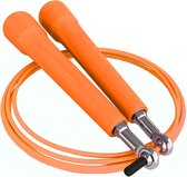 Speed Rope - Premium Springtouw - Verstelbaar - Met Kogellager - Oranje