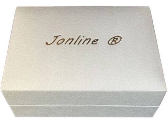 Jonline Prachtige Zilveren Ringen voor Hem en Haar | Trouwringen | Zilver | Vriendschapsringen| Hart - Jonline