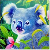 Graphic Message - Schilderij op Canvas - Koala - Kinderkamer