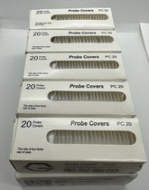 G Master High Quality Oorthermometer beschermkapjes 100 stuks Navulset Beschermkapjes geschikt voor Braun Thermoscan - beschermkapjes Navulset Voor Braun Thermoscan 3/7 Oorthermometer - Thermometer dopjes - Lens Filters Cover Set (nieuwe verpakking)