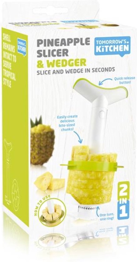 Ananas snijder met wedger Giftpack - Tomorrow's Kitchen