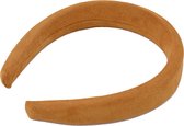 Suède Diadeem / Haarband | Cognac | Suede / Polyester | Fashion Favorite