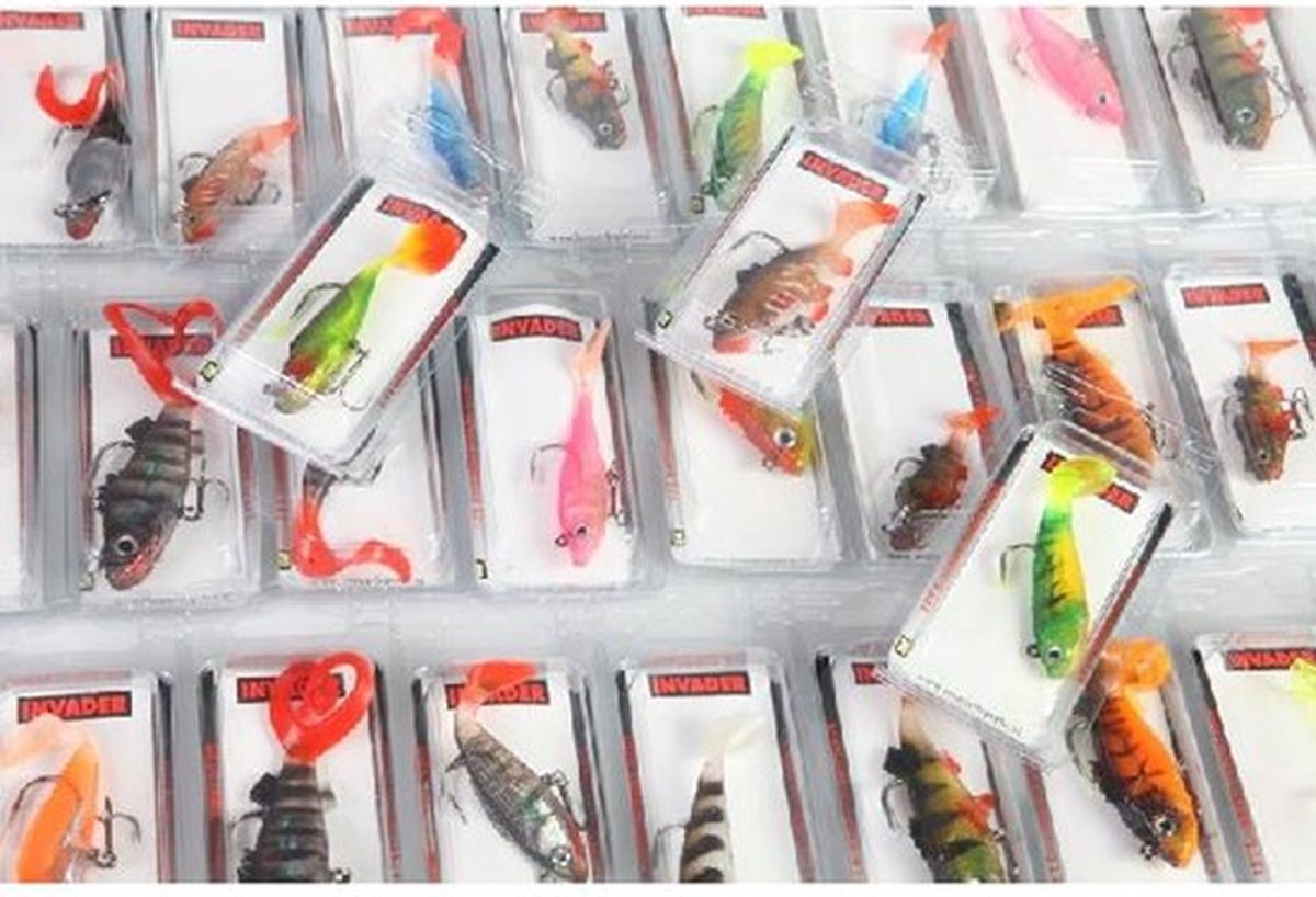 Invader ready shads large assorti