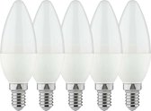 LongLite LED Lampen - Kleine E14 fitting - warm wit licht - Voordeelverpakking - 5 stuks