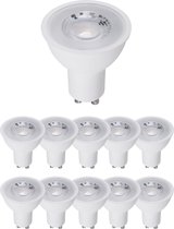 LongLite LED Lampen GU10 - Warm wit licht - Voordeelverpakking - 10 stuks