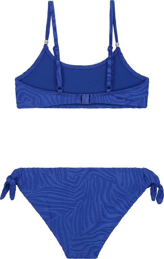 Spotlijster mezelf Gluren Shiwi Liv Bikini Bermuda Tiger Ocean Blue - Maat 170/176 | bol.com