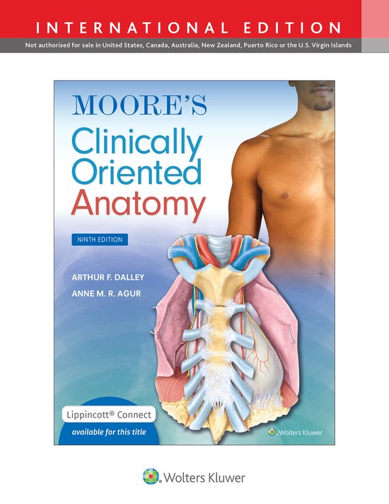 Foto: Lippincott connect moore s clinically oriented anatomy