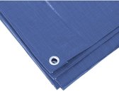 2x Blauwe afdekzeilen / dekzeilen - 2 x 3 meter - 100 grams kwaliteit - dekkleden / grondzeilen