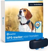 Tractive GPS DOG 4 - GPS Tracker voor Honden & Activiteitenmonitor - Past op meeste Halsbanden - Donkerblauw