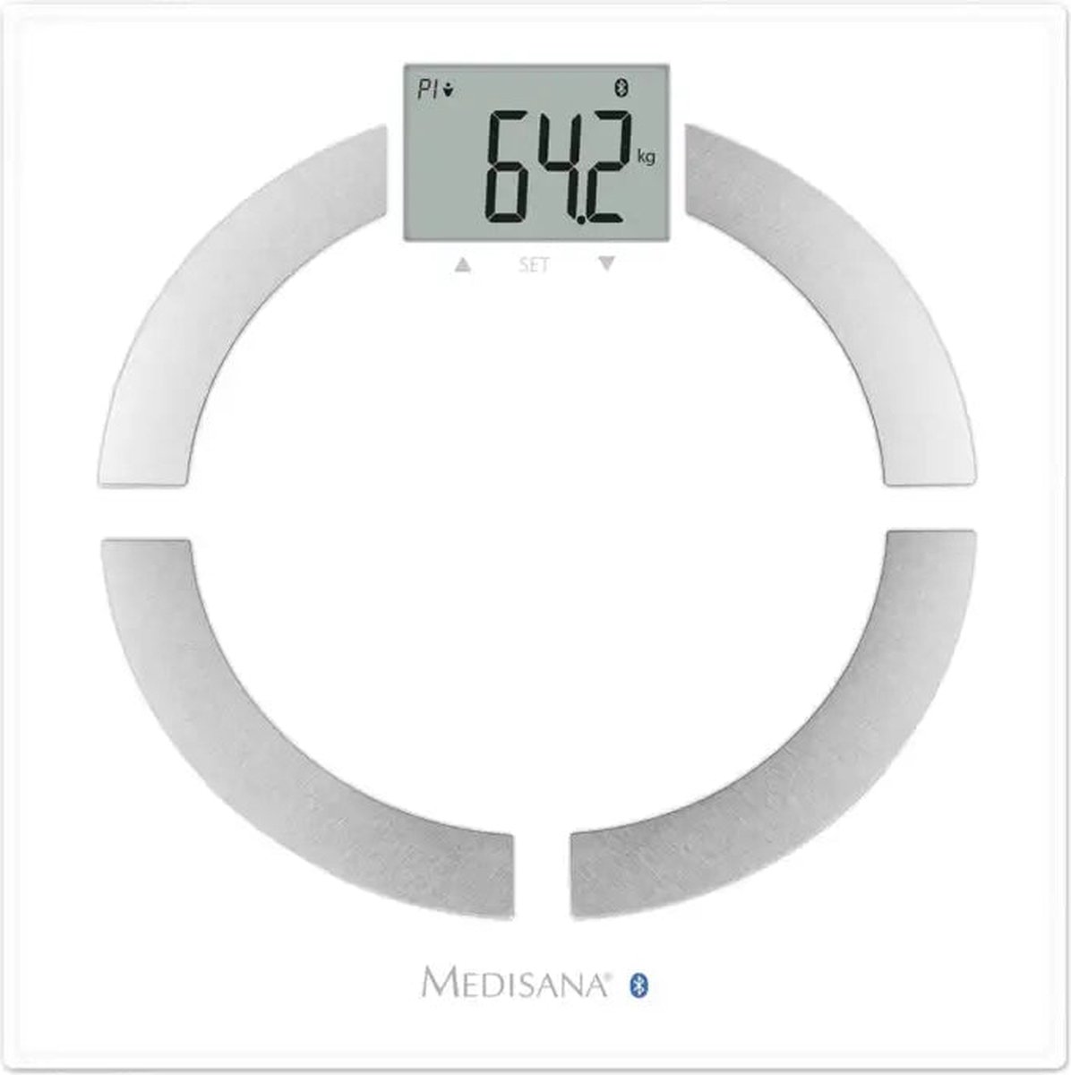 Medisana Connect - Lichaamsanalyseweegschaal - Wit | bol.com