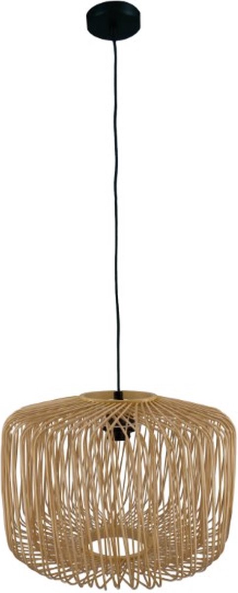 DKNC - Hanglamp Beja - Bamboe - 46x46x34cm - Beige