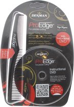 Denman Pro Edge Cutting Peigne Noir + Peigne DVD Ref.DEPE01BLKDVD 1 Pièce