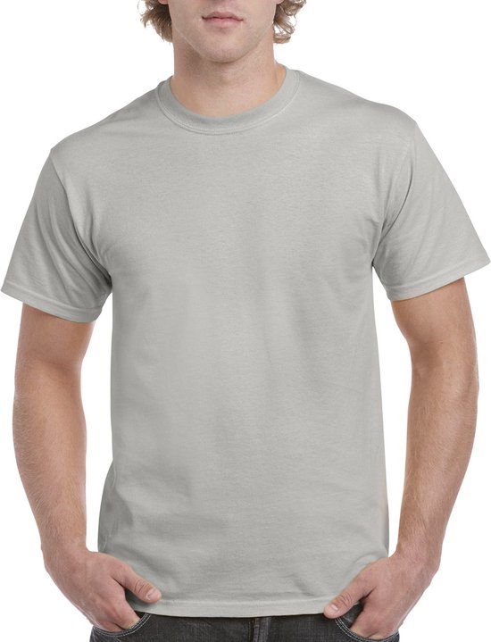 T-shirt met ronde hals 'Ultra Cotton' Gildan Ice Grey - L